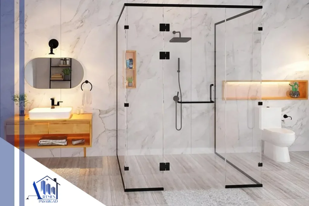 حمام شیشه‌ ای | حمام مستر | جذابترین مدل های حمام شیشه ای