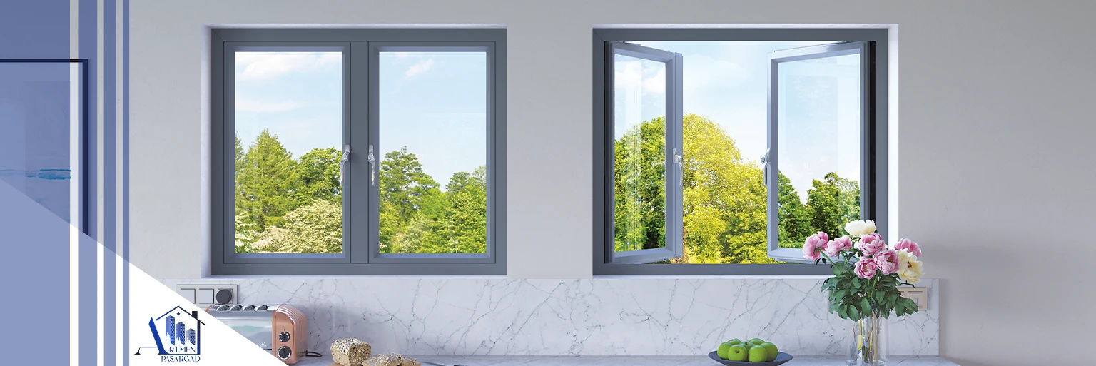 پنجره دوجداره آلومینیومی