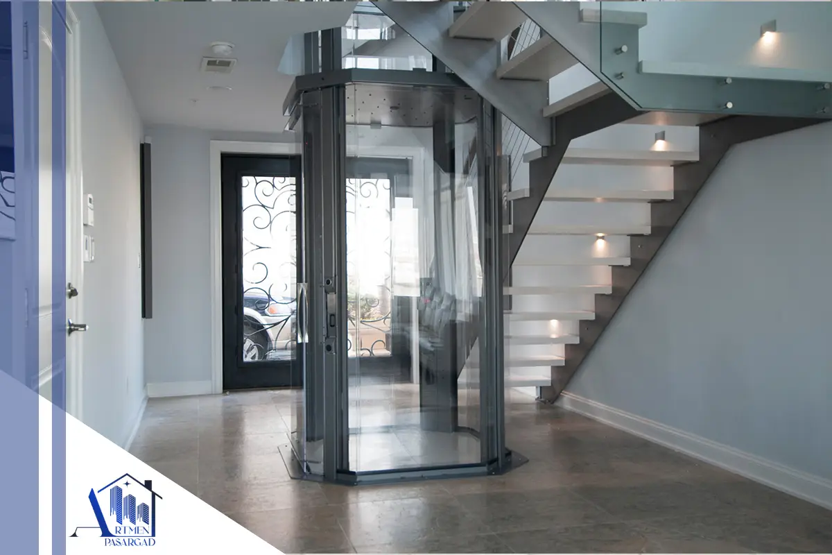 گالری آسانسور شیشه ای 1