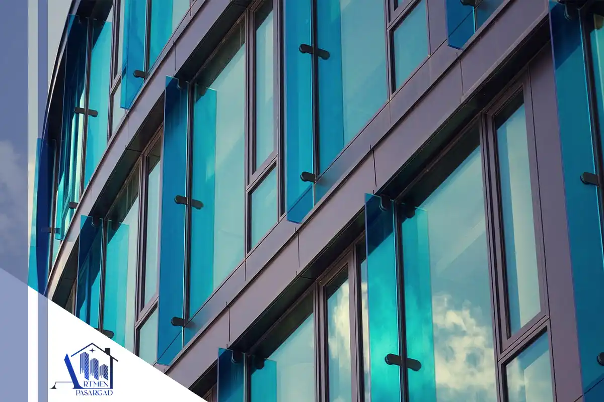 گالری نمای کرتین وال 1