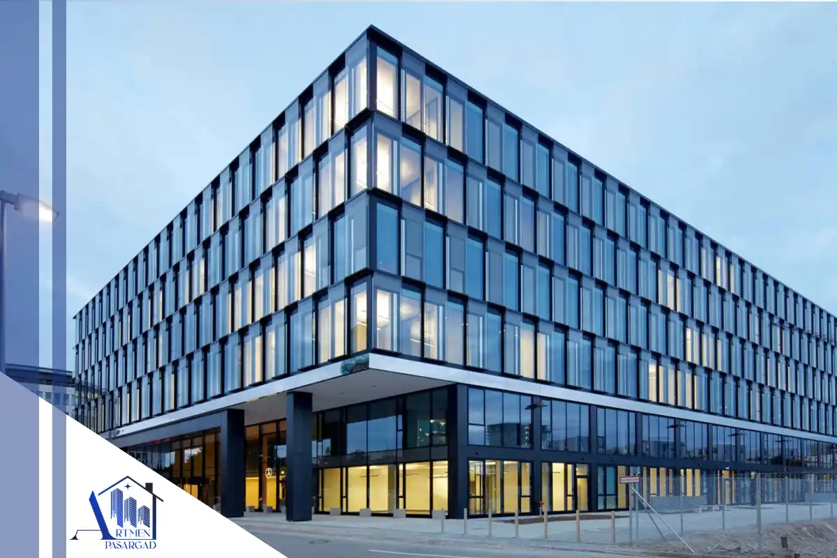 گالری نمای کرتین وال 5