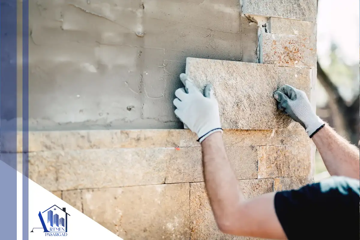 اجرای نمای ساختمان به شیوه ملاتی