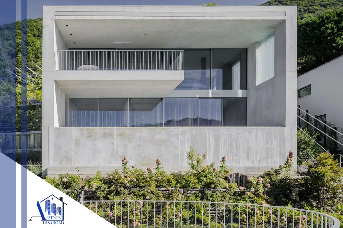 مزایای نمای سیمانی