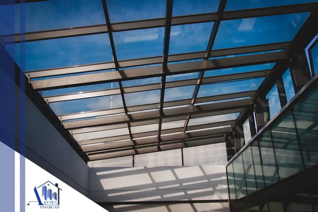 مزایای سقف شیشه ای