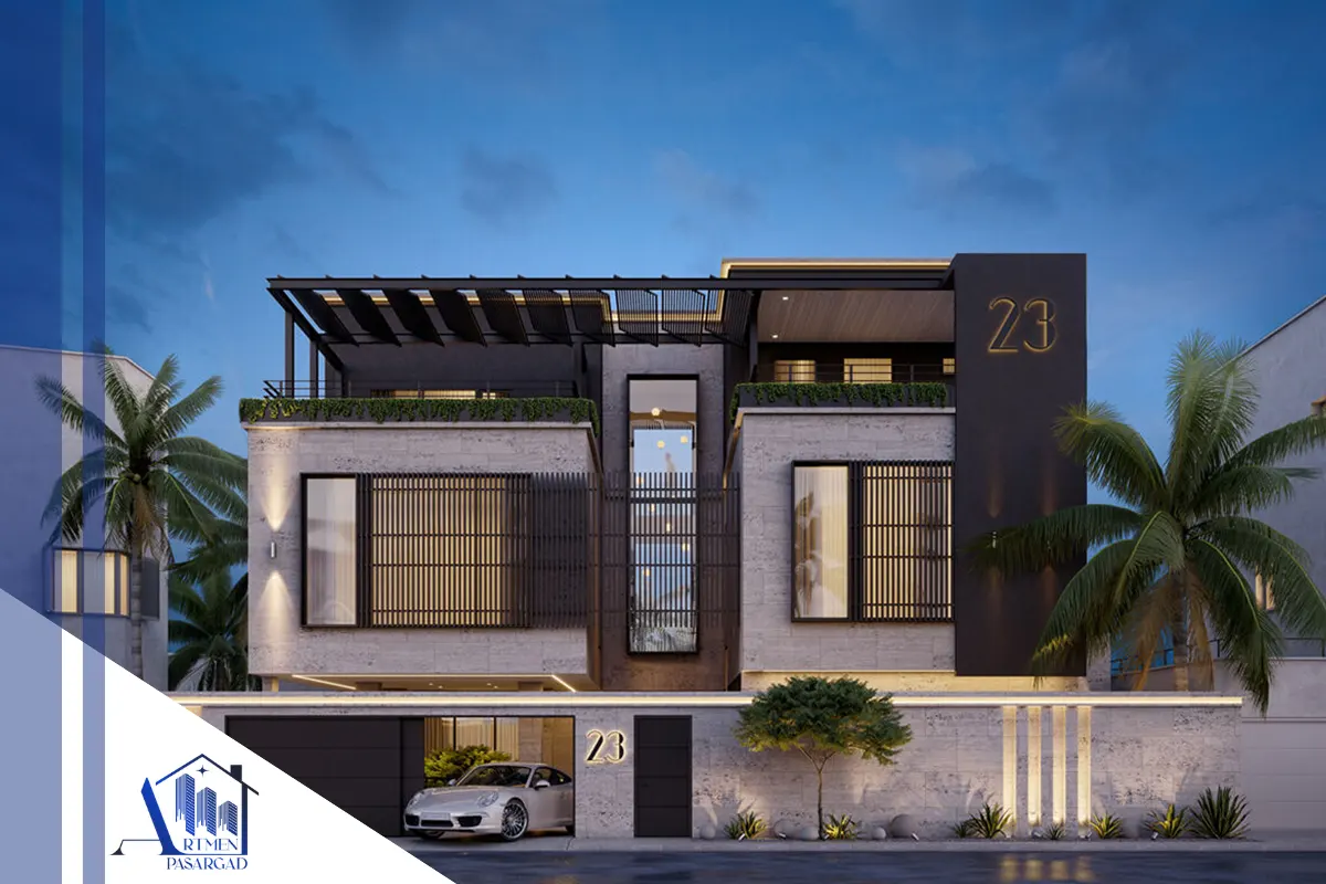 نمای کلاسیک مدرن