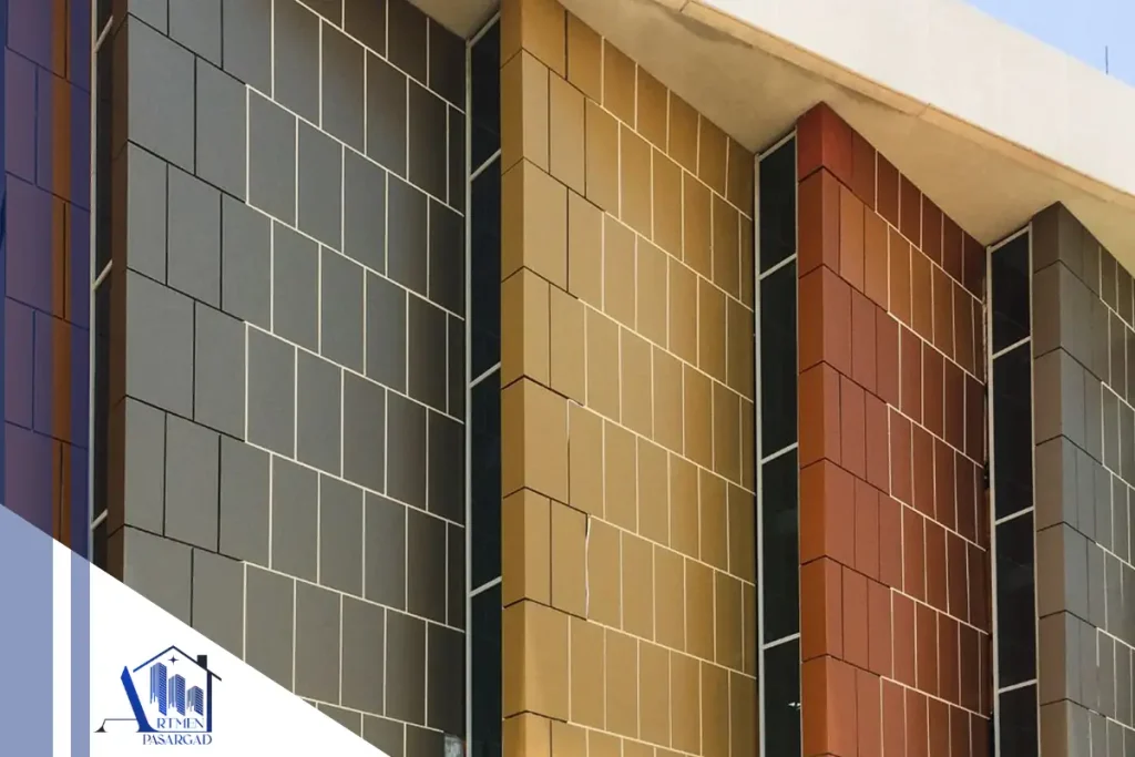 نمای کامپوزیت طرح سنگ