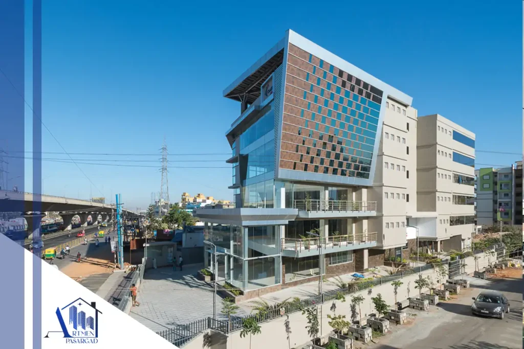 نمای مدرن تجاری