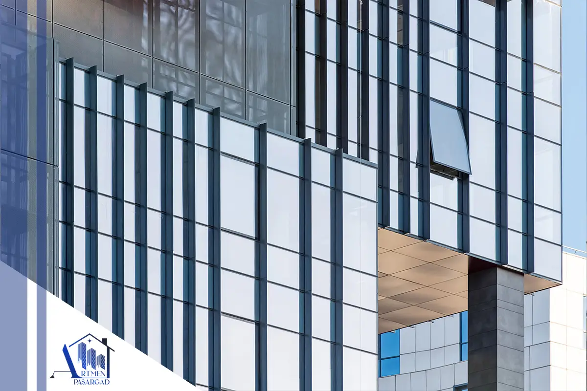 نمای شیشه‌ای نمای ساختمان