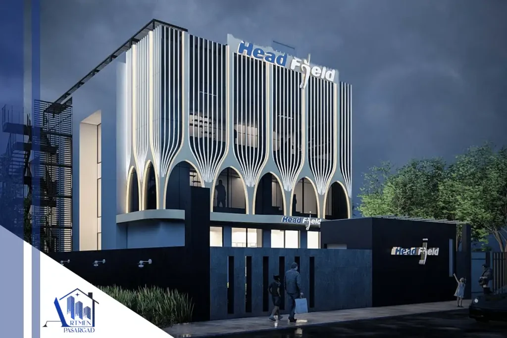 نمای تجاری کلاسیک