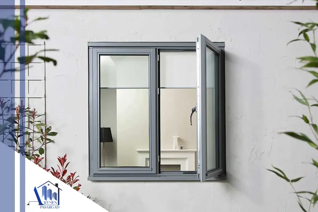 2. پنجره دوجداره تک حالته