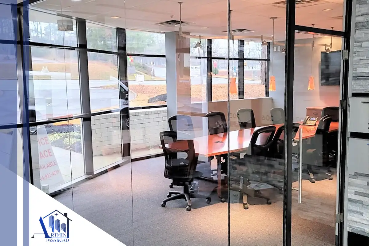 گالری پارتیشن شیشه ای 1