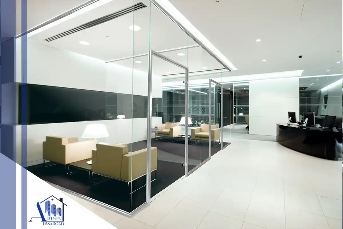گالری پارتیشن شیشه ای 5