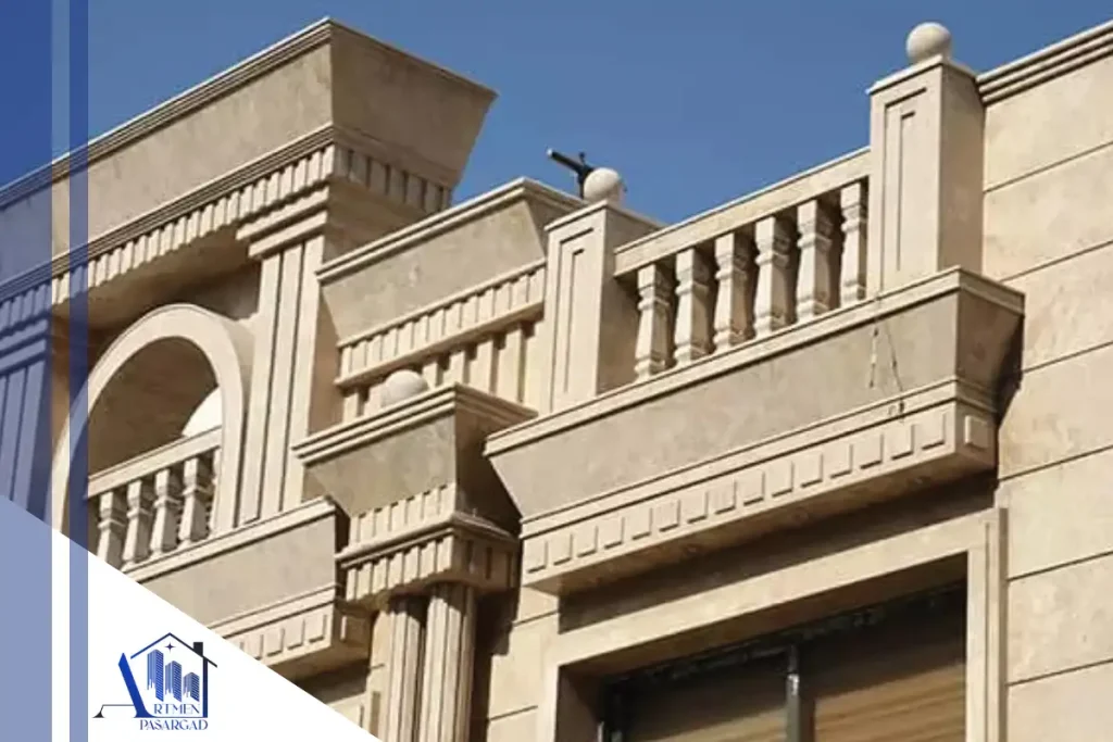 سنگ تراورتن نمای سنگی